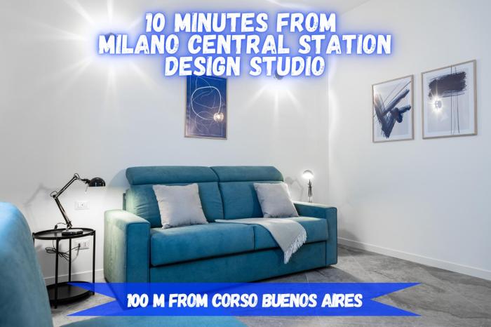 8 Min walk from the Station, Designer Studio Flat