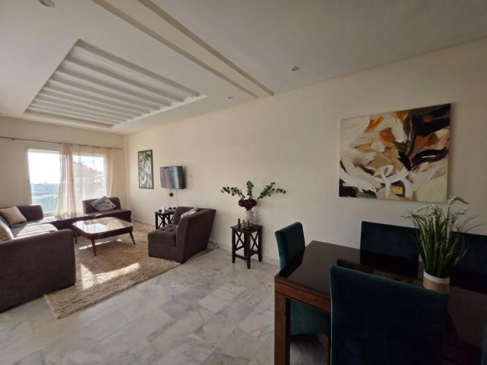 Bel Appartement lumineux - Harhoura - Vue sur mer avec 2 chambres