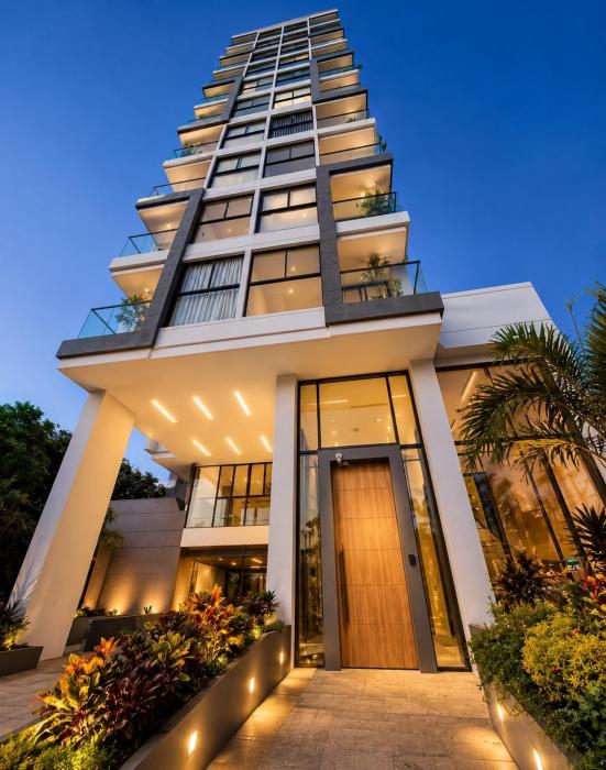 APARTASUITE DE LUJO VISTA AL MAR CERCA A LA PLAYA con ROOFTOP