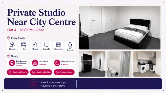 Private Studio Near City Centre