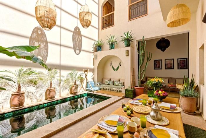 Riad MacasaKech - Piscine - Petit-déjeuner - Médina