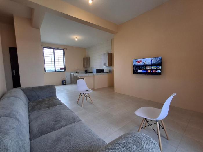 2BR family apartment with balcony, wifi near beach apt 7