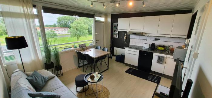 Ohana - Appartement à 1km de la plage avec parking gratuit , balcon,tennis et parc enfant