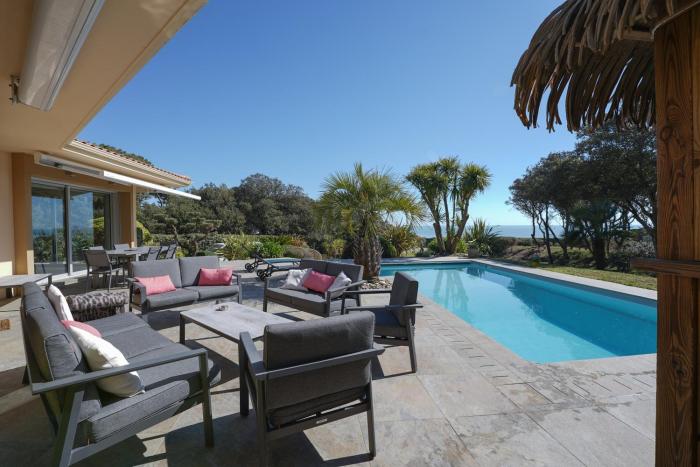 Villa Cayola - vue imprenable sur locéan