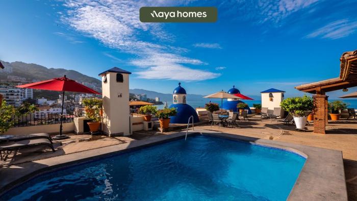 Ocean view 1Br Condo-Balcony-Beach-Pool - 306