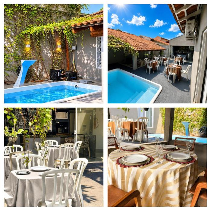 Casa Inteligente com Piscina Aquecida e Churrasqueira