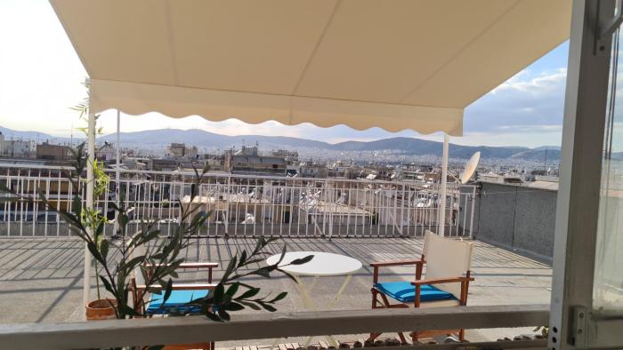 Athens city view loft on a budget