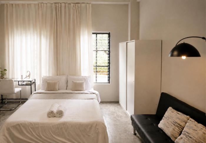 Bauhaus Loft Bacolod with Private Patio at Helvetia, Upper East, NGC