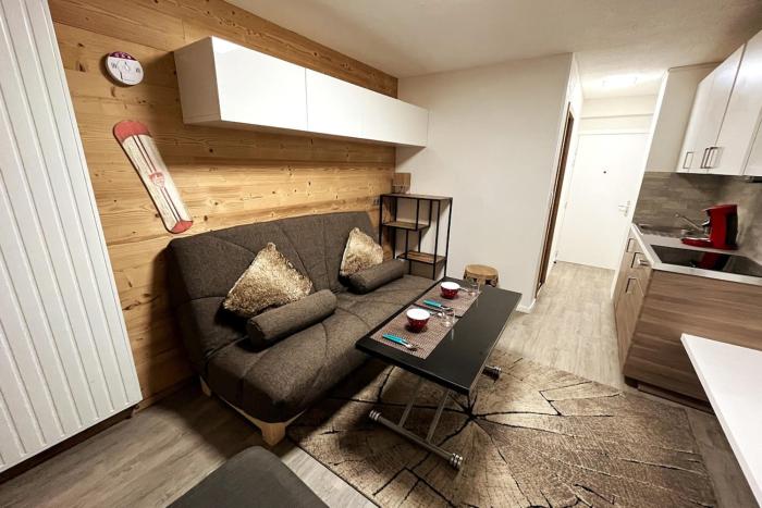 Studio Sur-Équipé La Marmotte WIFI