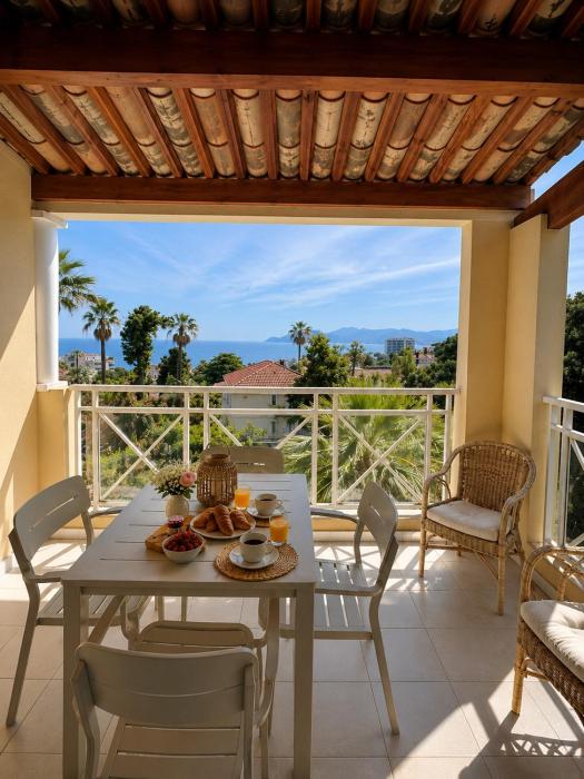Splendid Appartment in Cannes with Private Pool and Sea View