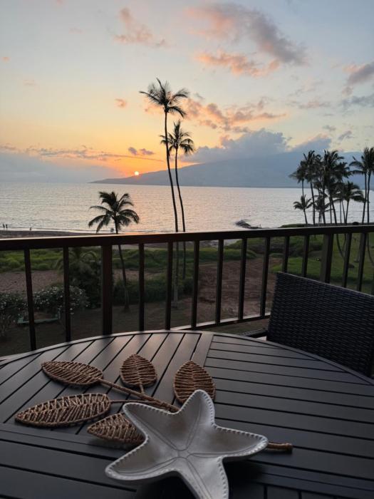 Oceanfront Artist Condo Panoramic Maui Sunsets