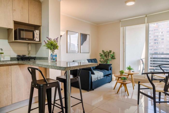 Your Home in Santiago Cozy and Local Apartment