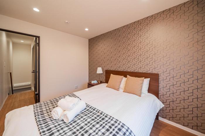 Simple JP house for 5ppl丨2bedrooms丨3stop-Namba 丨kongchan