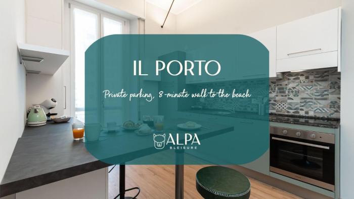 "Il Porto" 8m a piedi dal mare con parcheggio privato