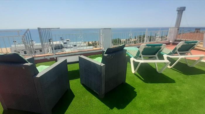 terraza al mar