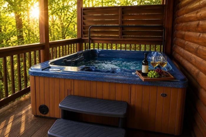 Mountain Cabin with Hot Tub, Pool Table & Fire Pit