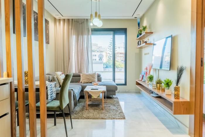 Modern Studio Maarif - Balcon - Netflix - Garage Prive -Central Location