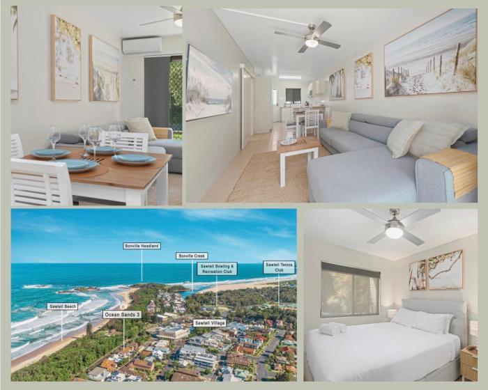 Sawtell Beach Ocean Sands 3 - Opposite Main Beach and short stroll to Coffee Shops and Restaurants!