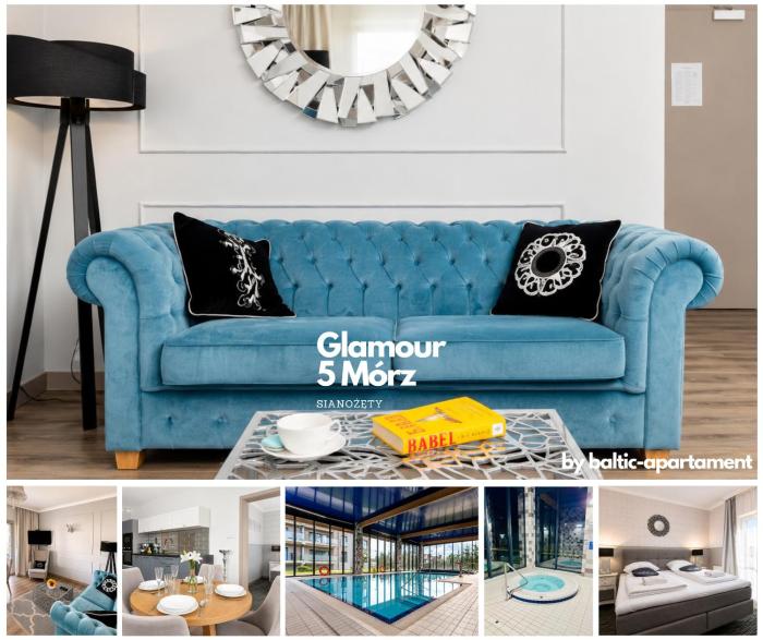 Apartament Glamour - 5 Mórz - Basen - SPA - Sauna