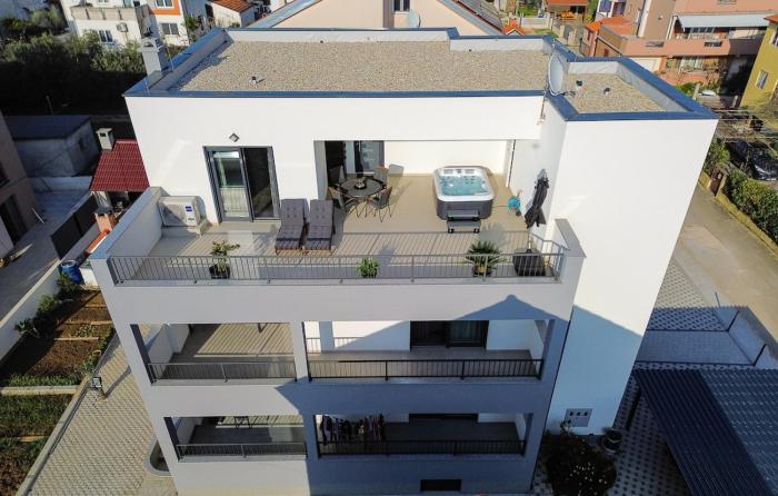 Apartman Danka pogled na more i Zadar