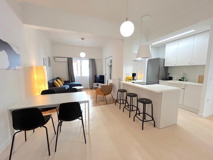 Modern 2BR Central Exarchia Apt I Walk to Metro & Museums