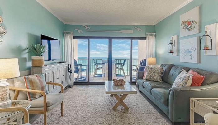 Tropical Winds 702 by ALBVR - Beachfront Comfort with Stunning Gulf Views