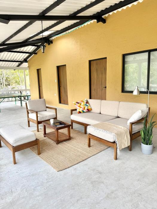 Casa de campo en Tibirita con 3 habitaciones, 8 personas y gran vista