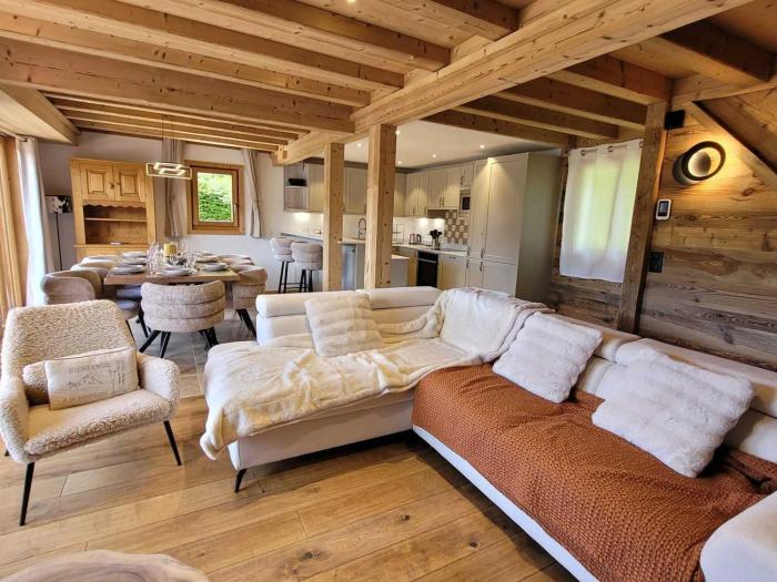 Magnifique chalet 4 chambres aux Gets, vue imprenable - FR-1-598-194
