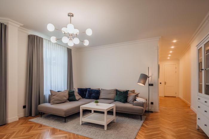 Elegant Art Nouveau Apartment Near the Beach