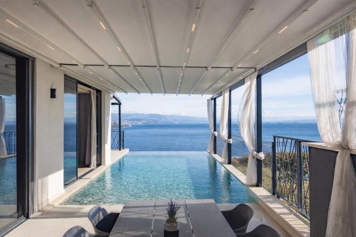 The Flat Opatija - Penthouse with pool, barbecue & more