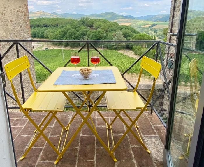 Appartamento Balcone sulla vigna Borgo Solfagnano