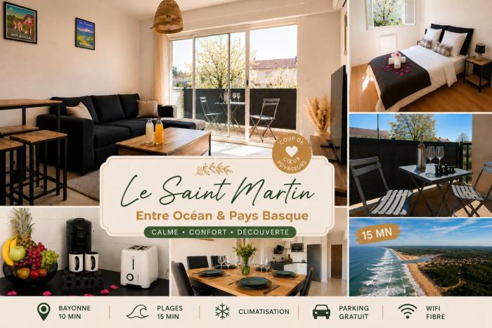 Le Saint Martin - Entre Océan & Pays Basque- CLA VIEconciergerie