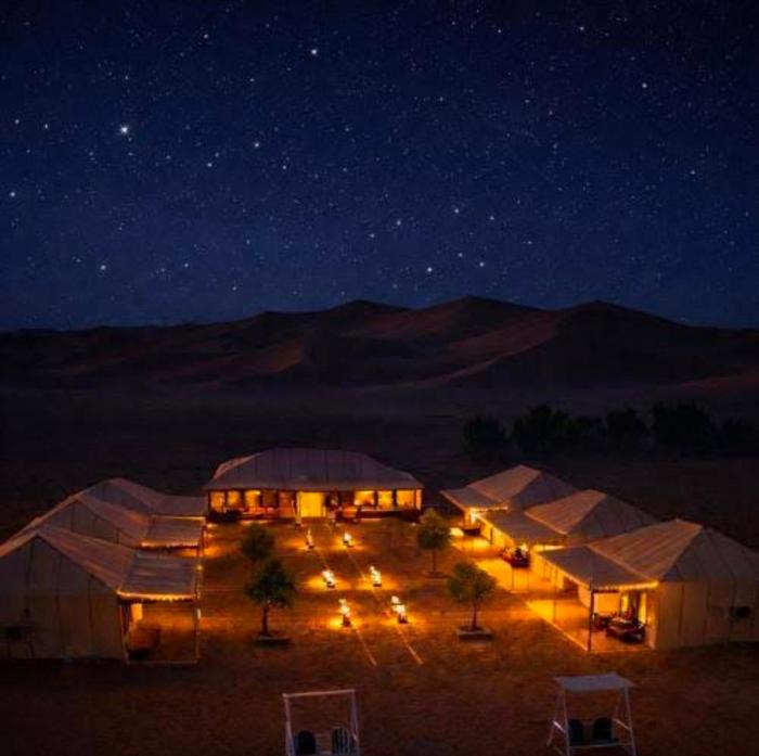 luxury tent in Merzouga