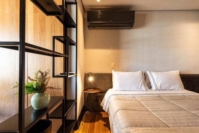BHaus Vila Olimpia VN Casa do Ator | Apartmento Deluxe | 12o andar | Vaga de Garagem | Academia | Lavanderia pay per use | Minimercado | Recepção 24h | Coworking | Piscina | cs128