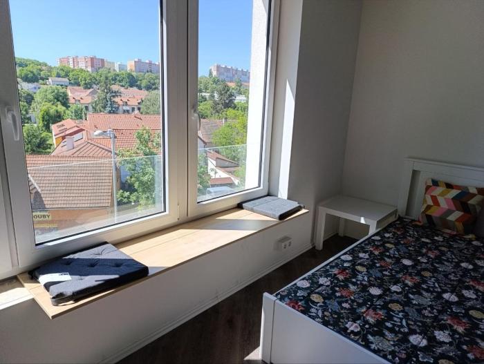 Brand new studio Penthouse #31 near center with FREE parking