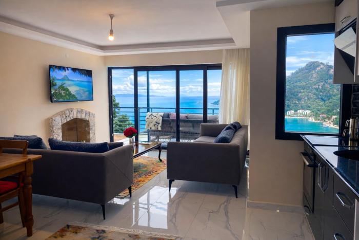 Luxury Sea View Apartment 1 Bedroom Pool Parking
