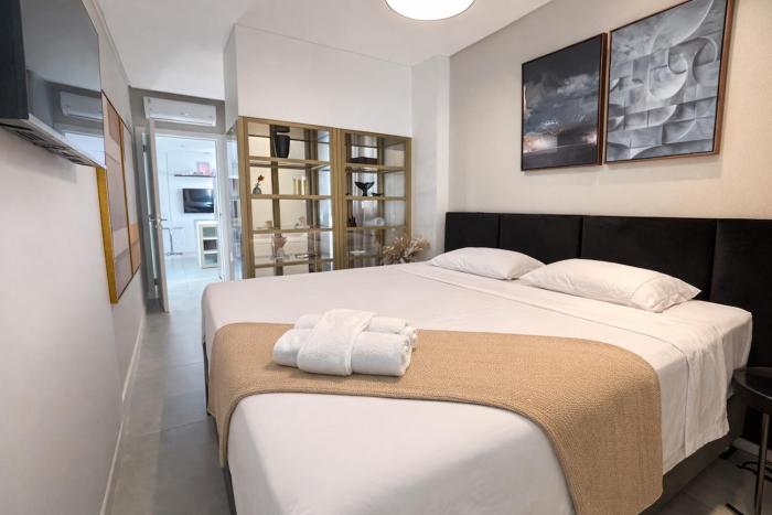 Vista Mar & Conforto | Flat Moderno com Suíte King