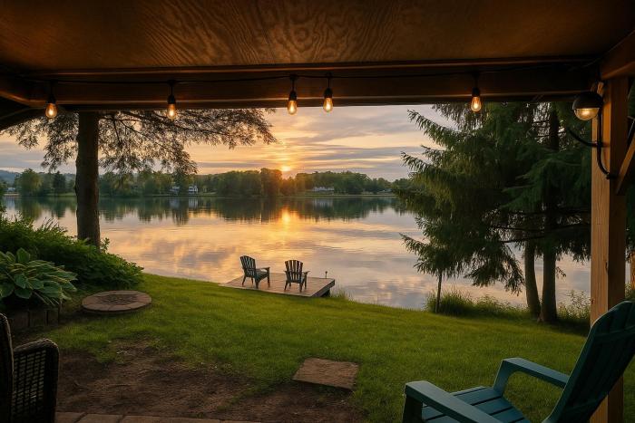 Chalet Cozy Spa sur Lac