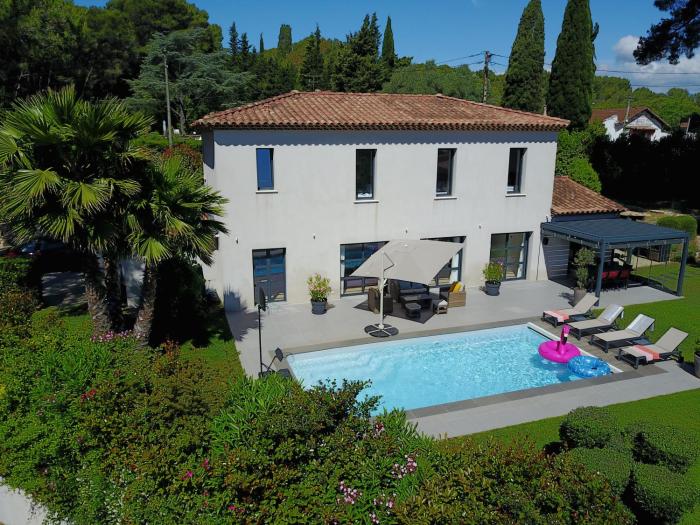 Villa Les Jasmins - Le Cannet-Vallauris - Modern with AC, ideal for fun and work