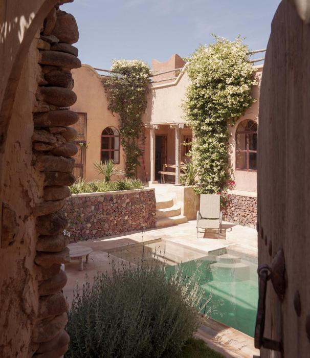 Berber house, private pool, Atlas view