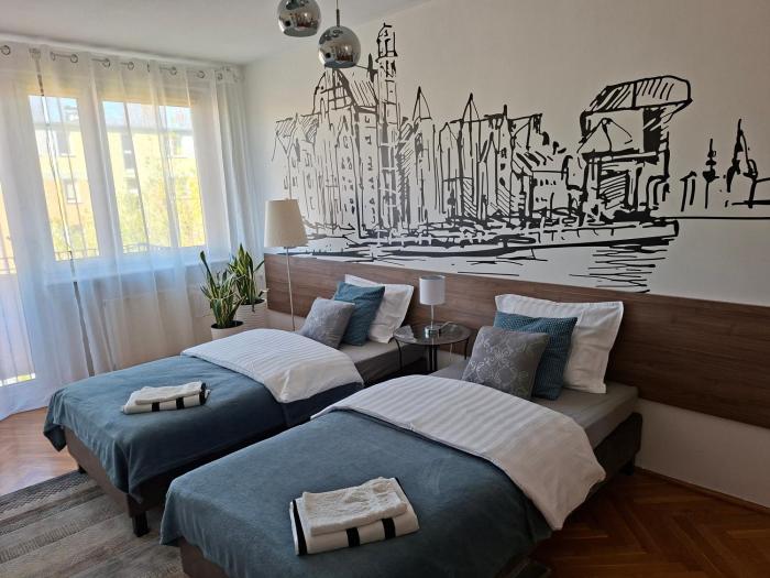 Apartament, 2 pokoje, blisko morza, parking, Gdańsk Przymorze