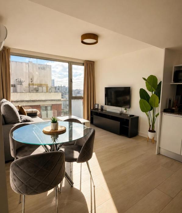 MarDelSuites - Departamento Moderno Deluxe Piso 11 - Pileta, Cochera, AC, 2min Playa