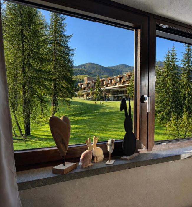 la finestra sulla montagna