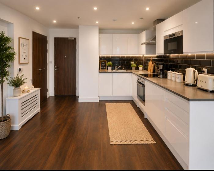 Modern 1-Bed Apartment Wimbledon with excellent transport link Opposite Colliers Wood Station