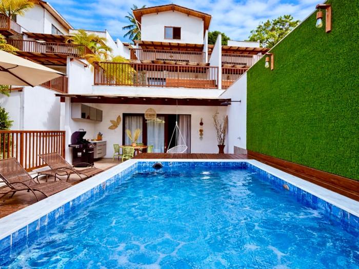 Casa Luna Morro de São Paulo - 200m da praia e 100m da vila - com piscina privativa