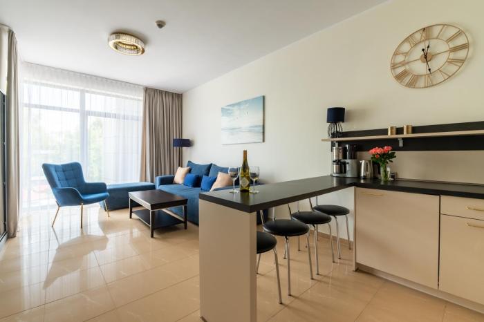 Horyzont Apartamenty- Blue Velvet- apartament DIUNE z dostępem do SPA