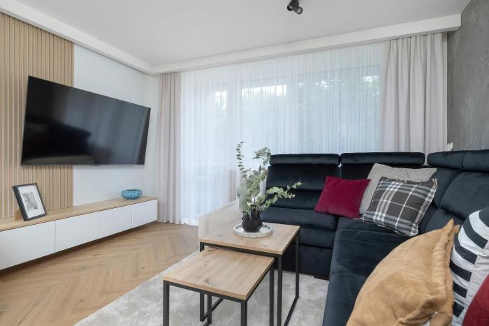 Klimatyzowany Apartament z Balkonem Blisko Centrum Krakowa by Noclegi Renters
