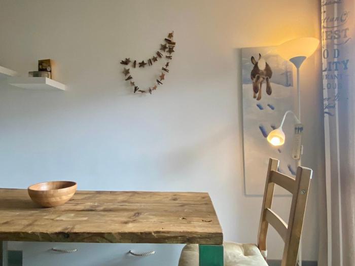 Bright and silent studio in Bardonecchia centre