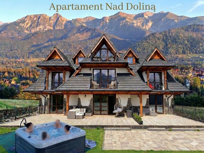 apartament Nad Doliną z tarasem i jacuzzi