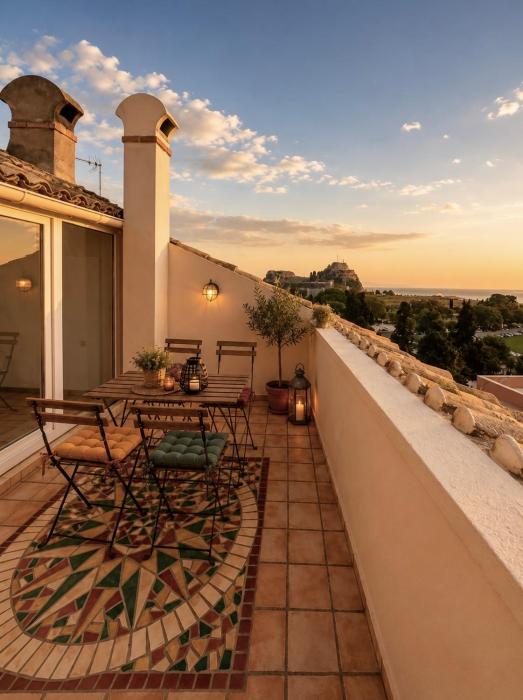 RO 3FL Penthouse, Old Town Corfu